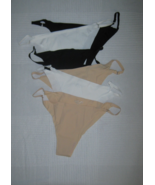 G-String Low Rise Thong Seamless No Show Underwear Stretch Panties Worko... - $183.17 MXN
