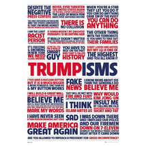 Trumpisms Quotes Poster - £17.64 GBP
