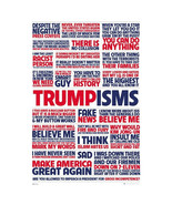 Trumpisms Quotes Poster - £17.44 GBP