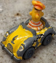 Vintage Sesame Street Bert Taxi Cab Diecast Toy Car (Playskool 1983) Mup... - $6.90