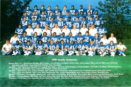 1980 SEATTLE SEAHAWKS 8X10 TEAM PHOTO NFL FOOTBALL PICTURE - $4.94