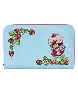 Loungefly Strawberry Shortcake Denim Plaid Zip-Around Wallet - $44.99