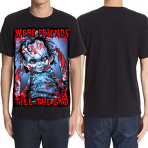 KND Childs Play Horror Movie Chucky Were Friends Till The End Mens T-Shi... - $20.68+