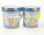 Eco Style Spike Xtreme Holding Hair Wax 8 oz Each Lot Of 2 Spiking Comb ... - $28.98