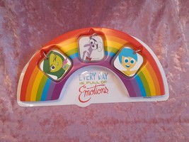 DecoPac Disney Inside Out Full Of Emotions Rainbow Cake Topper B-day Toy Clips - £8.20 GBP