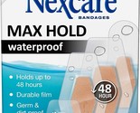 Nexcare Max Hold Waterproof Bandages Assorted 40 Each 1 Pack - £7.59 GBP