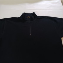 Sun River Dark Men's Black 1/4 Zip Long Sleeve Pullover Sweatshirt Size XL image 7