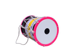 Baby Plastic doori Dholak musical instrument colour multi 8 inch Dhol dh... - £46.42 GBP