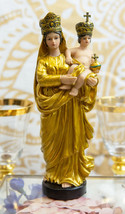 Our Lady Of Prompt Succor Blessed Virgin Mary With Baby Jesus Catholic Figurine - £28.31 GBP
