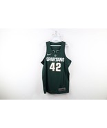 Nike Elite Mens Medium Michigan State University Basketball Jersey Green... - $118.75