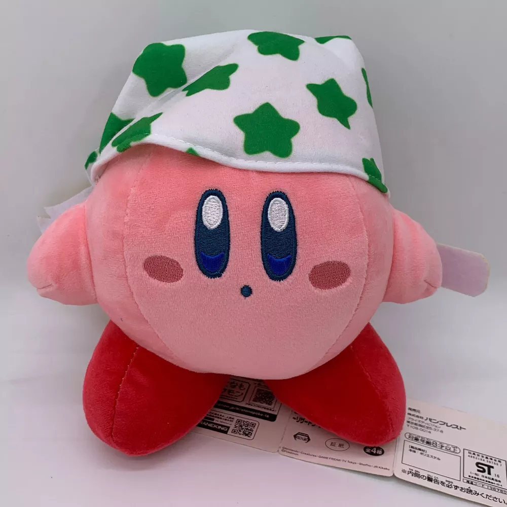 Kirby Super Star Ultra Cleaning Kirby Plush Doll Soft Toy Teddy 7&quot;  - £14.15 GBP