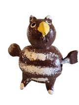Owl Bobble Head  Mexican Folk Art Hand Made - $6.43
