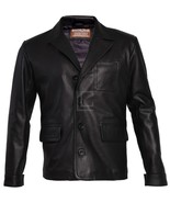DANIEL CRAIG LEATHER BLAZER REPLICA GENUINE REAL LEATHER JACKET COAT NEW... - $166.34 CAD
