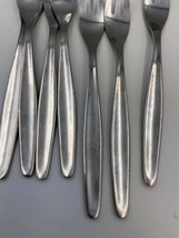 Set of 7 WMF Stainless Steel LAUREL Cocktail Seafood Forks Made in Germany - $44.99