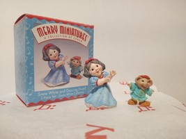 Hallmark Figurines 1997 - Snow White and Dancing Dwarf - £9.44 GBP