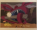 Aaahh Real Monsters Trading Card 1995 #89 File Your Fangs - $1.97
