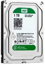 WD Green 1 TB Desktop Hard Drive: 3.5 Inch, SATA III, 64 MB Cache - WD10... - $48.99