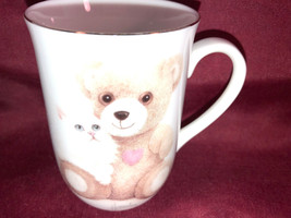 Otagiri Bob Harrison Cat And Teddy Bear 4 Inch Mug Mint - £11.98 GBP