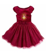 Disney Store Girls Beauty and the Beast Belle Holiday Party Dress Sz 4T 5/6 - $54.69 CAD