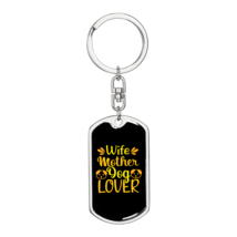 To My Wife  Wife Mother Wife Lover Yellow Stainless Steel or 18k Gold Premium S - £30.33 GBP+