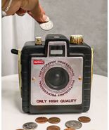Novelty Vintage Retro Old Fashioned Bullet Camera Money Coin Savings Pig... - $526.97 MXN