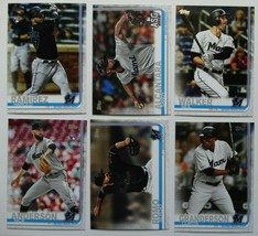 2019 Topps Update Miami Marlins Base Team Set of 6 Baseball Cards - £1.19 GBP