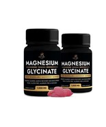 (2 Bottles) Magnesium Glycinate Gummies 1,000mg - £15.54 GBP