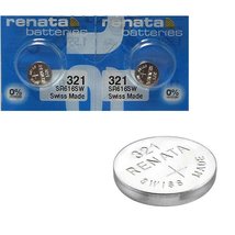 2 X Renata Watch Battery 321 (Sr616Sw) - £7.01 GBP