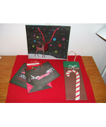 Set of Five Various Christmas Holiday Gift Bags (NEW) - £6.29 GBP