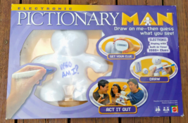 Electronic Pictionary Man Mattel Games 2008 Charades Game Complete &amp; Tes... - $18.56