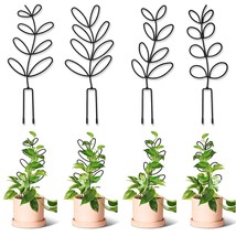 Leaf Shape Plant Trellis For Climbing Houseplant Trellis Indoor Garden T... - $33.99