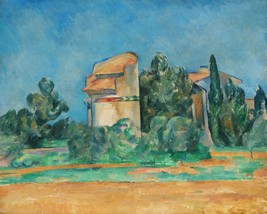 12572.Room Wall Poster.Interior art design.Paul Cezanne painting.Pigeon Tower - £12.74 GBP+