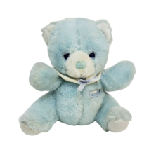 Vintage 1989 Applause Blue Musical Philippe Teddy Bear Stuffed Animal Plush Toy - £67.58 GBP