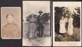 Loy Family (3) Photos Clarinda, Iowa - Alice, Alma, Harry, Anna, Dora P. + More - £41.86 GBP
