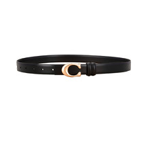 Black Women Genuine Leather Belt - $18.99