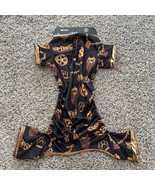 Snoop Doggie Doggs Deluxe Dog Pet PJ Jammies Black Gold Off The Chain Me... - $404.25 MXN