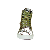 Mens High Top Shoes FIESSO by AURELIO GARCIA Chain Medusa Celebrity 2421 White image 3
