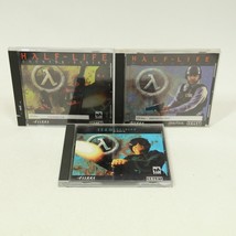 Half-Life / Team Fortress (LOT OF 3) PC CD-ROM Games Sierra Studios 2000 - $24.20