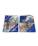 NEW Vintage DANVILLE Victorian Flowers Twin Flat Sheet fitted sheet flor... - £36.76 GBP