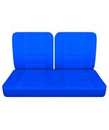 Fits 1968 Oldsmobile Cutlass Convertible Front seat covers 50-50 top sol... - $89.79