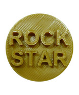 Rock Star Candy Heart Cookie Stamp Embosser Made In USA PR5469 - $3.99