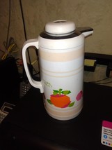 Vintage Kenco Misa Fruit Vacuum Insulated Carafe Coffee Pot - $17.82