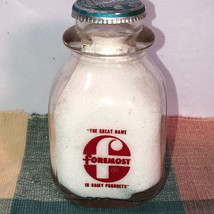 Half Pint Foremost Milk Bottle Mint Philadelphia Pa. - £16.07 GBP