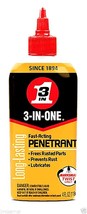 3-IN-ONE PENETRANT Lubricant penerating Oil Loosen nuts bolts Three in 1 12001 - £14.81 GBP