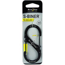 Nite Ize S-Biner SlideLock - #3 Black - £15.18 GBP