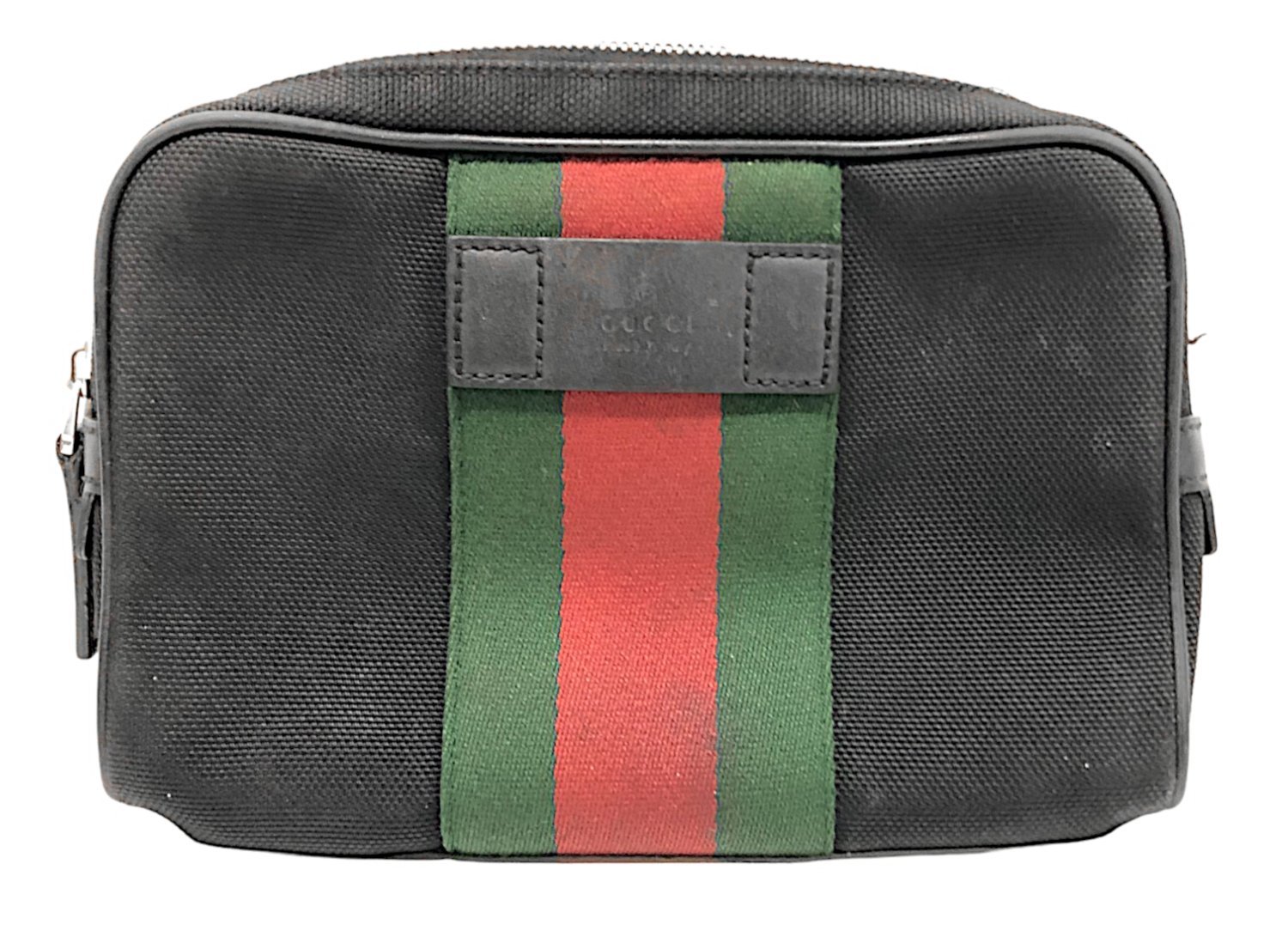 Primary image for Gucci Purse Canvas web slim belt bag 409502