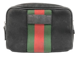 Gucci Purse Canvas web slim belt bag 409502 - $649.00