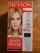 Revlon Permanent Root Erase Touch-Up Hair Dye Medium Blonde 8 Open Box  - $18.80