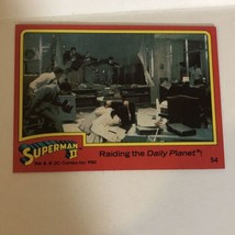 Superman II 2 Trading Card #54 Christopher Reeve Margot Kidder - £1.55 GBP