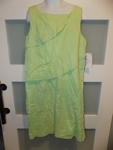 MAGGIE BREEN too Mint Green Layered Sleeveless Dress Size 16 Girl&#39;s NEW - £25.42 GBP